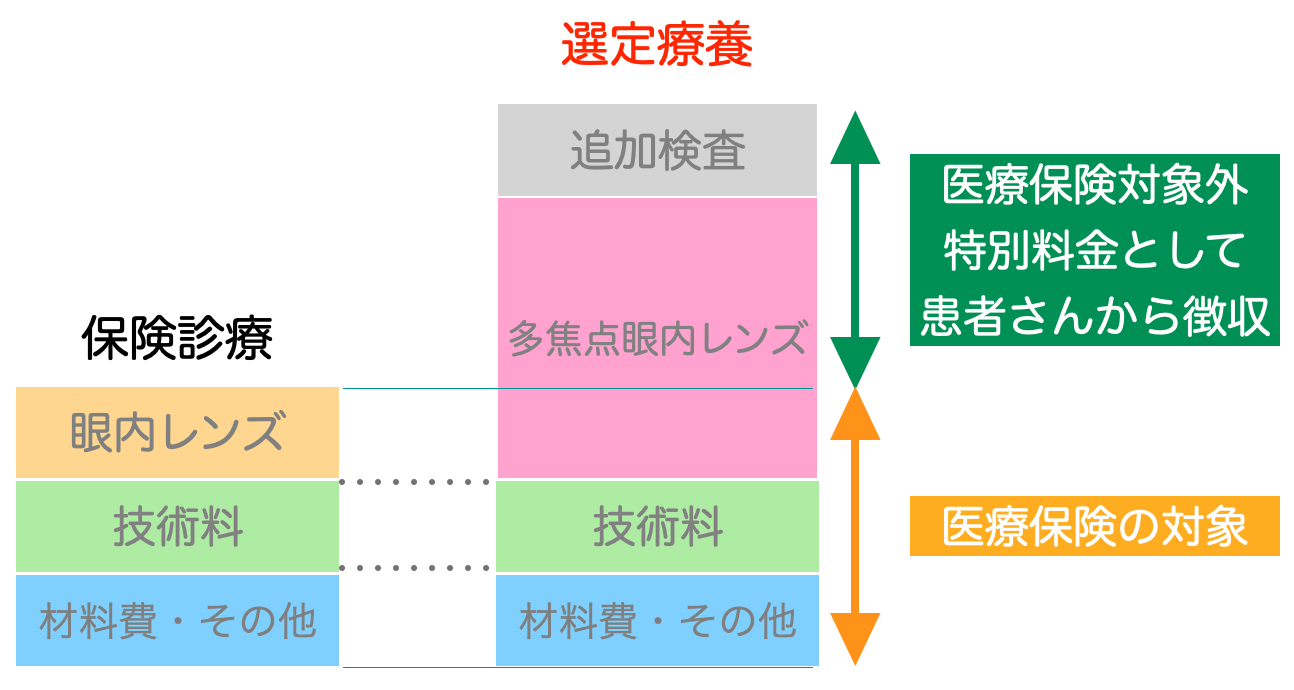 選定療養についての図